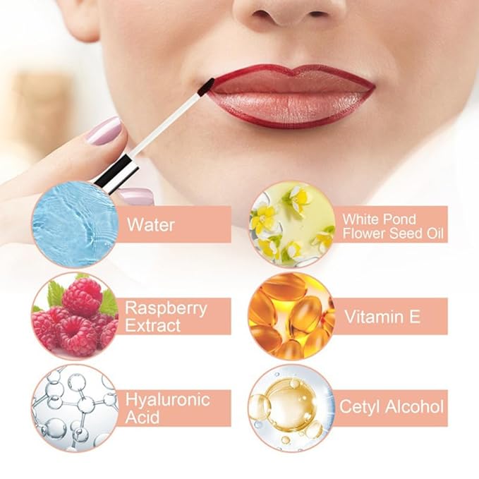 Waterproof Peel-Off Lip Liner Stain - Long-Lasting, Non-Stick, Vivid Color, Creamy Texture, Moisturizing, and Enhances Complexion for All Skin Types (Rose, 1pc)