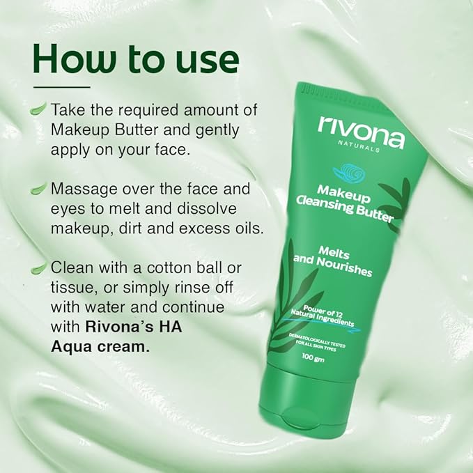 Makeup Cleansing Balm | Gently Removes Make-Up & Hydrates | Removes Excess Oil & Dirt enriched with 12 Active herbs |All Skin types |100G