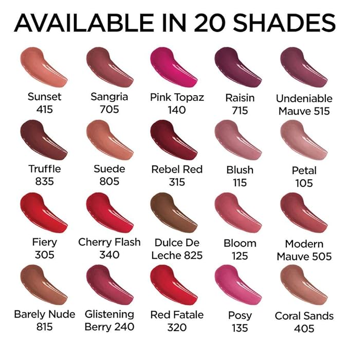 L’Oréal Paris Makeup Infallible 8 Hour Hydrating Lip Gloss, Sunset, 0.5 Ounce (Pack of 2)