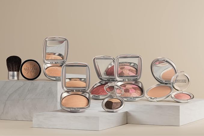 Baked Mineral Color Correcting Powder- A Vegan Redness color correcting powder foundation