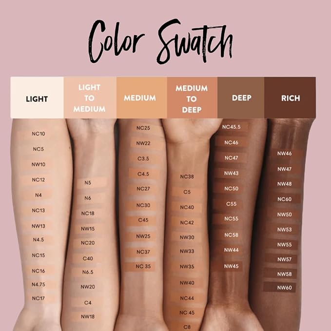 Best Bronze Bombshell Body Makeup - Tattoo Cover Up Makeup & Body Foundation Waterproof - Tattoo Concealer Waterproof for Scars, Varicose Veins Cover Up & Leg Foundation (NW40 Toasted Beige)
