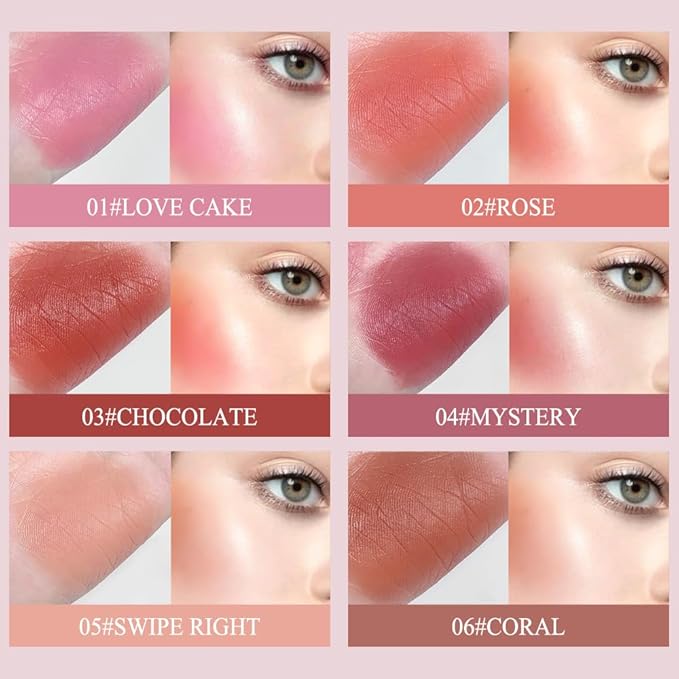 Liquid Contour Stick,Wearing Skin Tint Blush Makeup for Cheeks,Smudge Proof, Natural-Looking, Dewy Finish,Easy to Apply and Create a Natural Flush