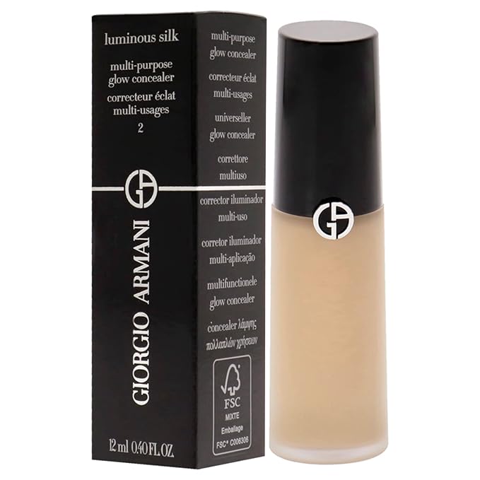 Luminous Silk Concealer - 2 Very Fair Neutral by Giorgio Armani for Women - 0.40 oz Concealer