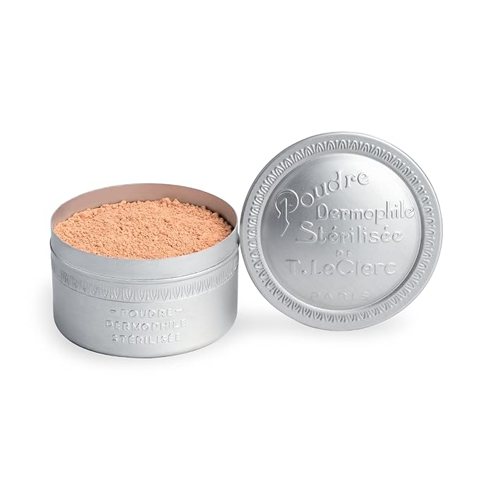 T. LeClerc Loose Facial Powder - Face Makeup Setting Powder Longwear, Blendable Mineral Minimizes Pores & Perfects Skin Tones Blurs Fine Lines Foundation, Concealer, Smoothes, Mattifies (Chair Rosee)