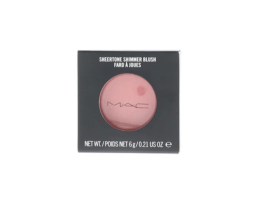 MAC Sheertone Shimmer Powder Blush Peachykeen for Women, 0.21 Ounce