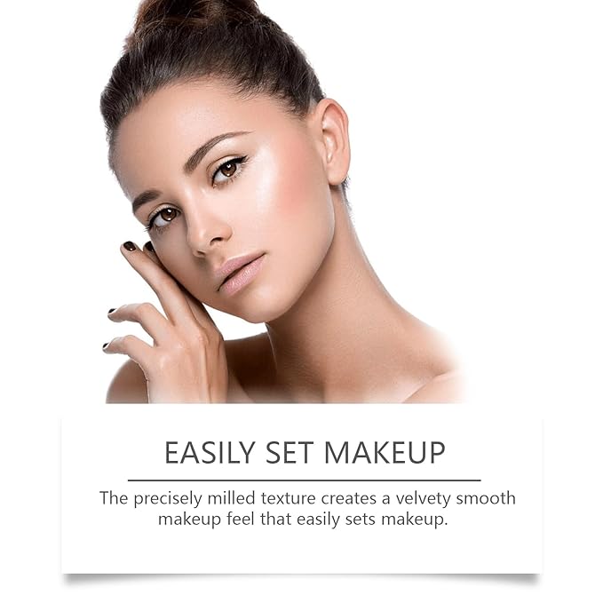 AlluraBeauty Blurring Powder, Blurring Setting Powder by Allura, AlluraBeauty Pink Setting Powders, Blurring Setting Powders Loose Setting for All Skin Tones