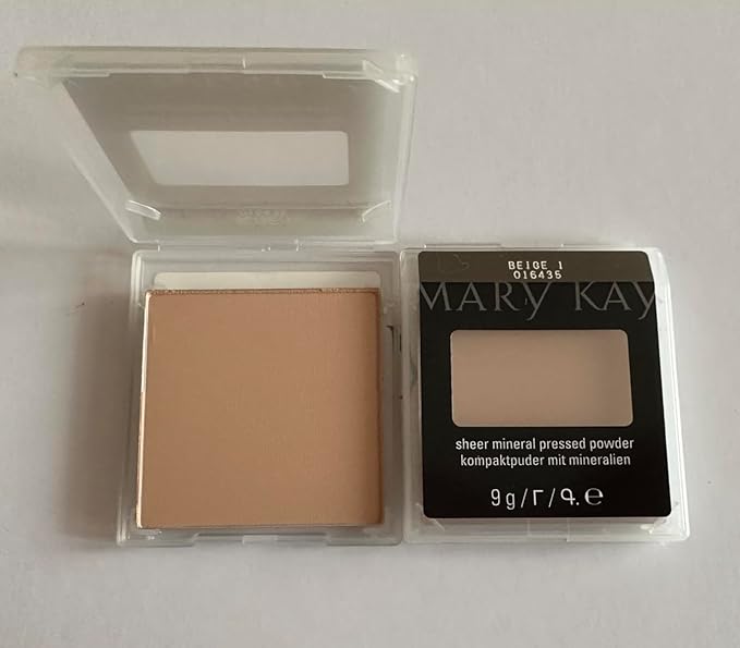 Mary Kay Lot 2 Beige 1 Sheer Mineral Pressed Powder Foundation New