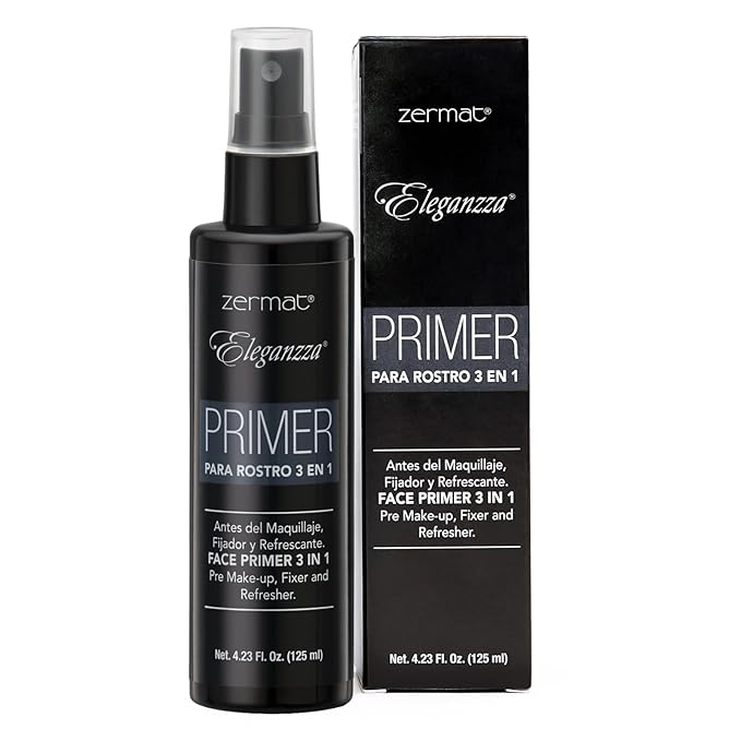 Zermat Eleganzza, Face Primer 3 in 1, 4.23 Fl. Oz.