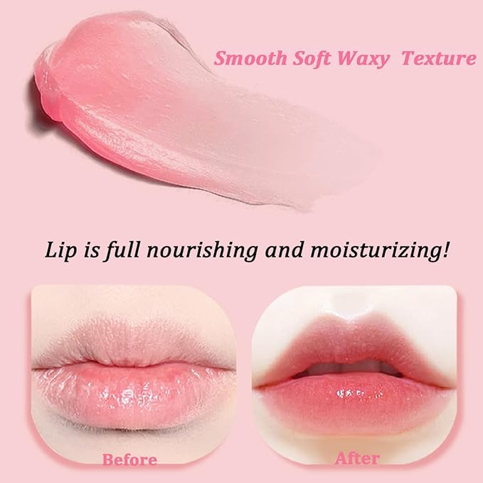 6 Pcs Color Changing Lipstick Lip Balm, Magic Temperature PH Color change Lipstick, Moisturizing No-Sticky Long Lasting Lip Gloss