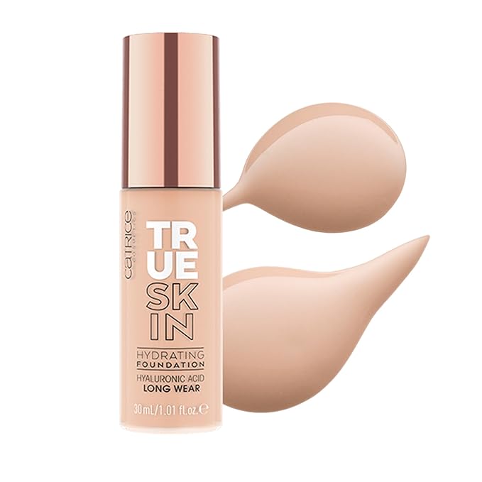 Catrice | True Skin Foundation 10 & The Corrector Anti-Red Primer| Full Coverage Makeup | Vegan & Cruelty Free
