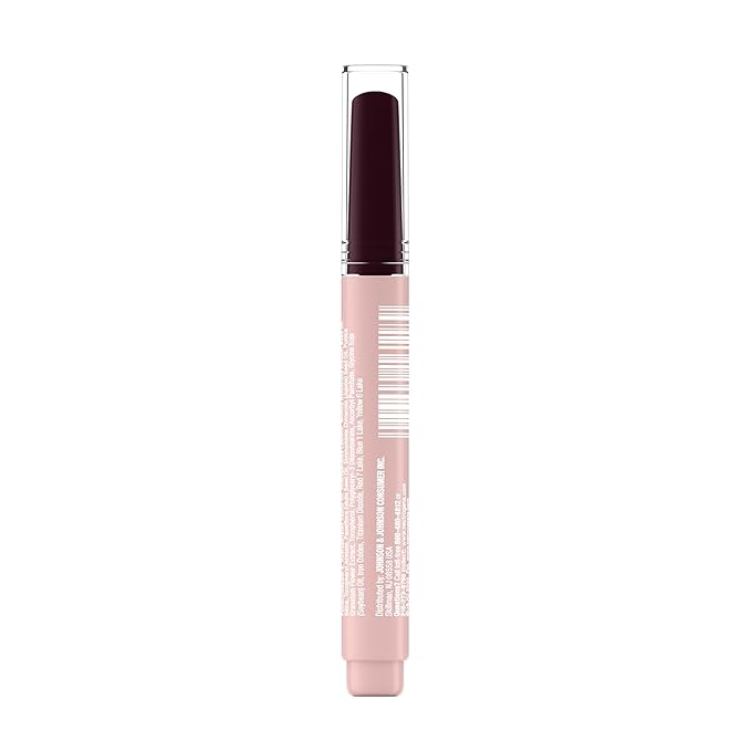 Neutrogena High Shine Glossy Lip with Maracuja Oil + Vitamins & Antioxidant Vitamin E, Nourishing Glossy Lip, Non-Retractable, Pigmented For Buildable Color, Black Dahlia, 0.07 oz