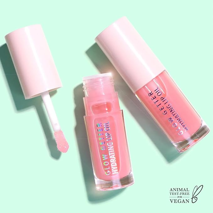 Glow Getter Hydrating Lip Oil (008, Juicy Red)