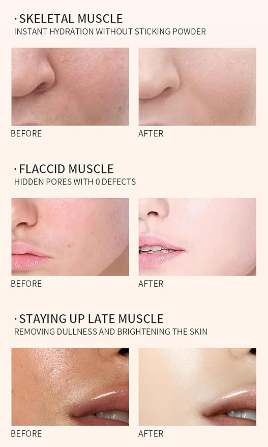 GL-Turelifes Mushroom Head Air Cushion CC Cream Foundation Water Feeling Flawless BB Cream Moisturizing Oil Control,lightweight & Smoothing Natural Face Concealer (F-01 Ivory, 0.53 Oz)