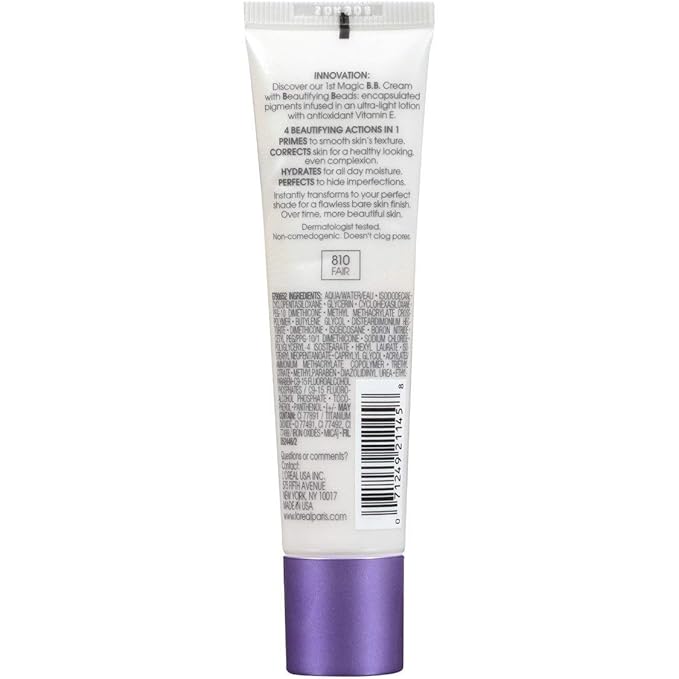 L'Oreal Magic Fair 810 Magic BB Cream (Pack of 2) by L'Oreal Paris