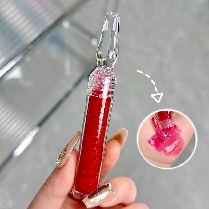 COOL STORY Lip Fuller Gloss, Moisturizing Hydrating Serum, Fuller Lip Care, Plumping Oil for Women 4#
