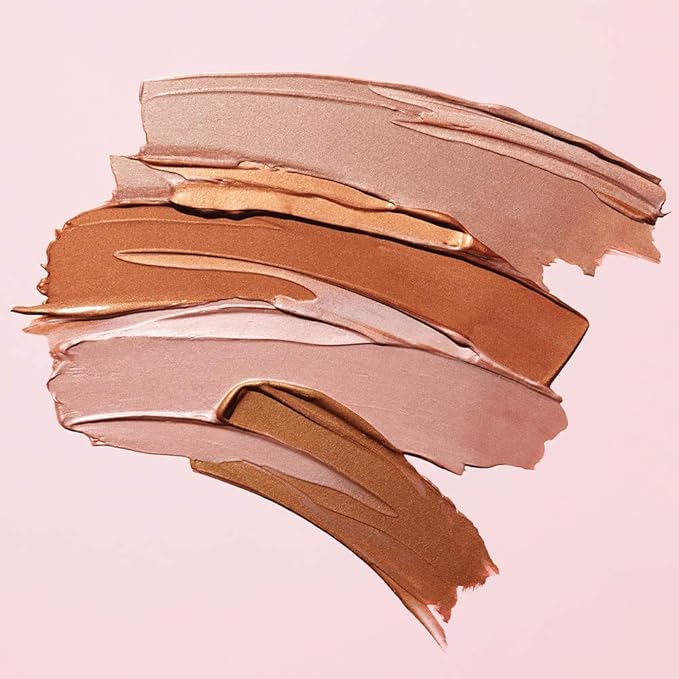 JLO BEAUTY That Star Filter Complexion Booster Highlighter & Bronzing Drops, Rose Gold, 1 fl oz, For Body & Face, Makeup Primer with Vitamin E, Lightweight Shimmer Sheer Formula, Dewy, Glowy Skin