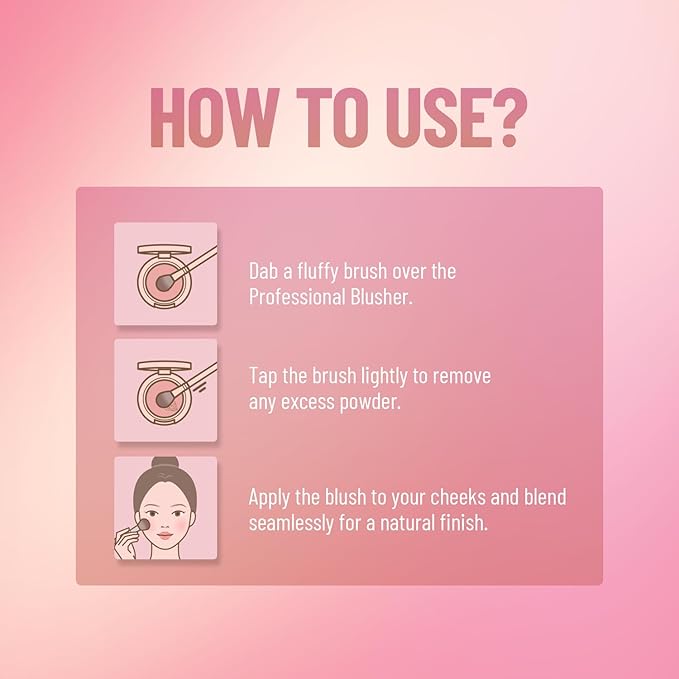 SB-802 Professional Blusher Baby Pink