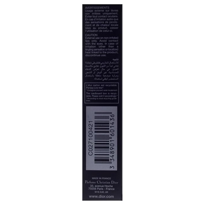 Dior Addict Lip Tint - 421 Natural Tea by Christian for Women - 0.17 oz Lipstick