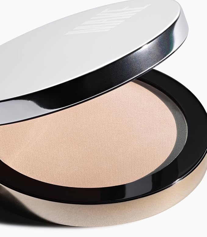 MAKE Beauty Diffusion Set, Translucent Setting Powder - Pressed Face Powder Compact for Smooth Matte Complexion. Sheer Coverage Finishing Foundation for Excess Oil. Shade - Fair