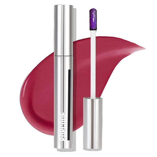 Peel Off Lip Stain NEW FORMULA - Long Lasting, Transfer Proof and Waterproof Tattoo Lip Tint, Matte Finish Lip Stain Peel Off, Infused with Vitamin E & Algin & Hydroxyacetophenone, #008 Deep Pink