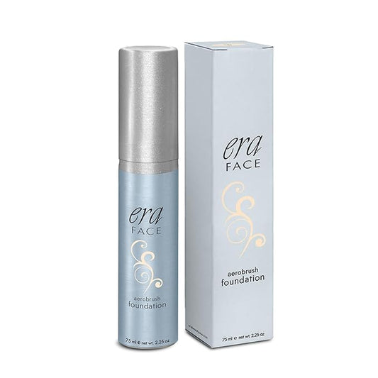 ERA Face spray makeup (R2 Ivory, 2.25 oz) - airbrush foundation, everyday, buildable, professional spray on cosmetics by Era Beauty
