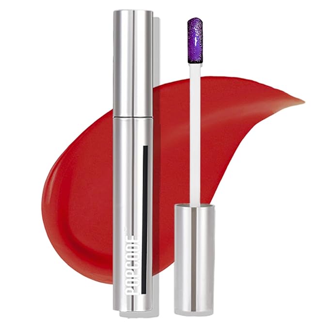 Peel Off Lip Stain - Long Lasting, Transfer Proof and Waterproof Tattoo Lip Tint, Matte Finish Lip Stain Peel Off, Infused with Vitamin E & Algin & Hydroxyacetophenone, #011 Vintage Red