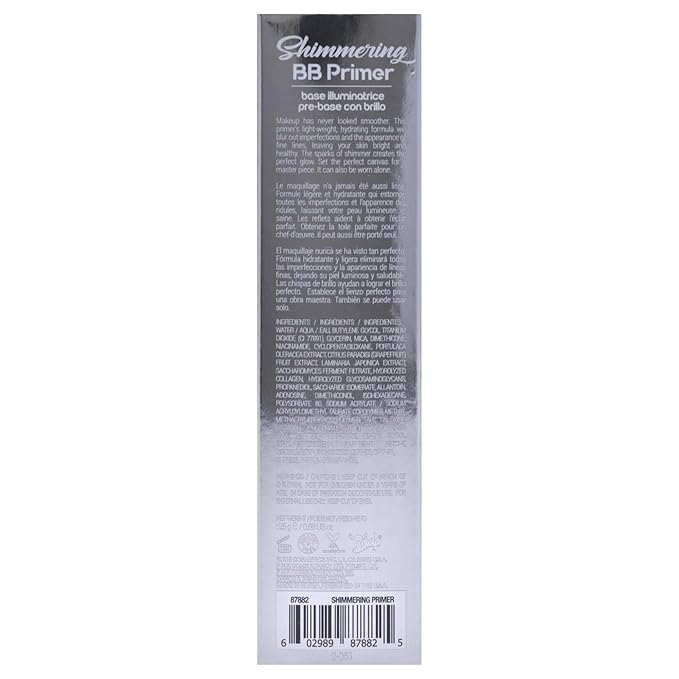 Shimmering BB Primer by Rude Cosmetics for Women - 0.88 oz Primer