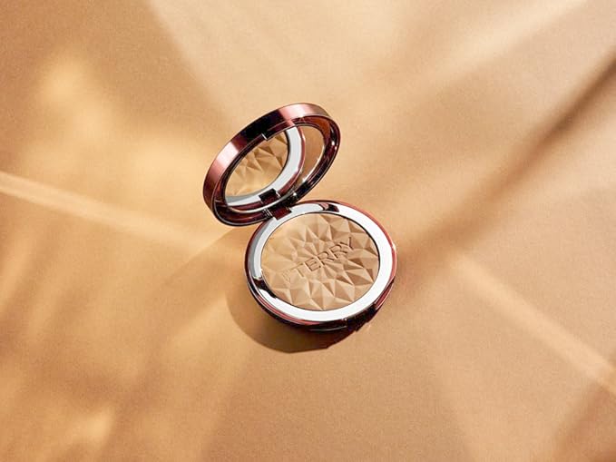 By Terry Tea To Tan Sun Bronzer, Hydrating & Smoothing Skincare-Infused Bronzing Powder, Vegan Formula, 1 Fair Bronze