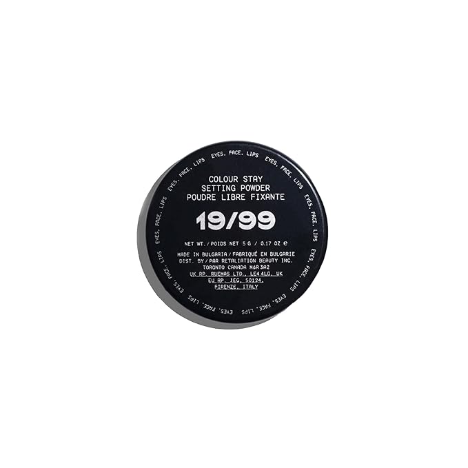 19/99 Color Set Setting Powder | Cruelty-Free, Vegan, Responsible Beauty (Clear, 0.17 oz | 5 g)