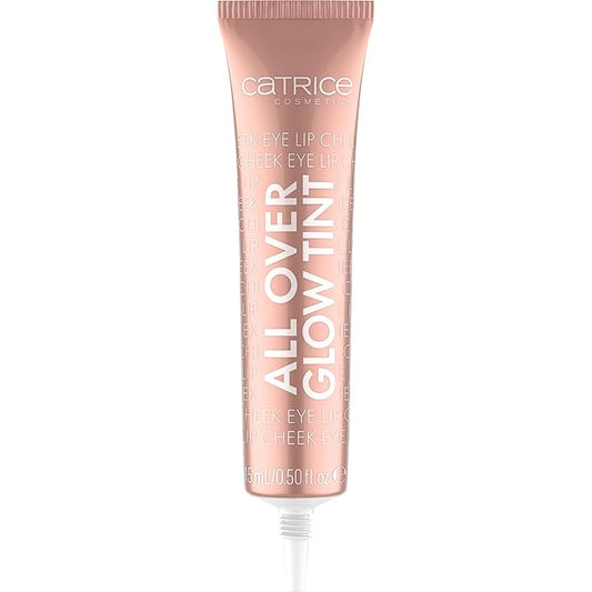 Catrice | All Over Glow Tint | Multi-Use Liquid Highlighter | Face & Body | Vitamin C, Niacinamide, Squalene, and Panthenol | Long-lasting & Lightweight | Vegan & Cruelty Free (020 | Keep Blushing)