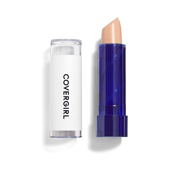 COVERGIRL Smoothers Concealer 0.14oz, Light Concealer Stick 0.14oz Moisturizing Under-eye Concealer Makeup