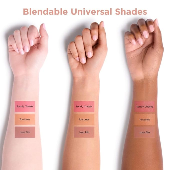 HALEYS Re-pop Smoothing Powder Blush (Love Bite) - Pigmented, Easy Blending, Longwear, Buildable, Talc-Free, V + CF