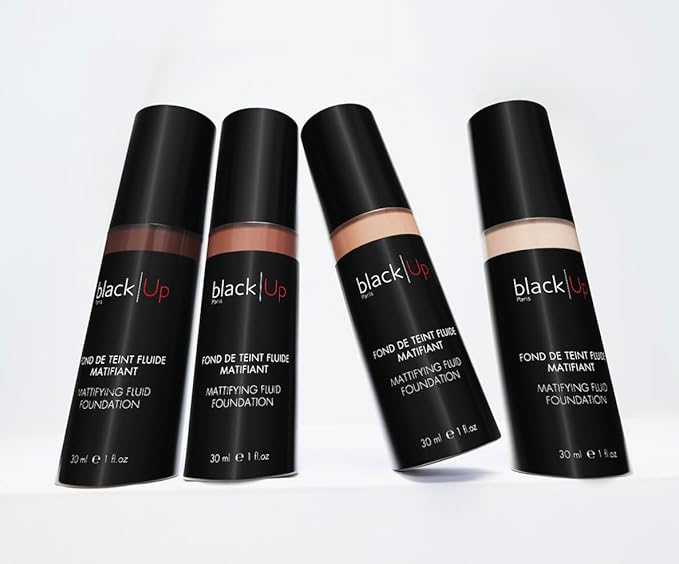 black Up Matifying Fluid Foundation #08