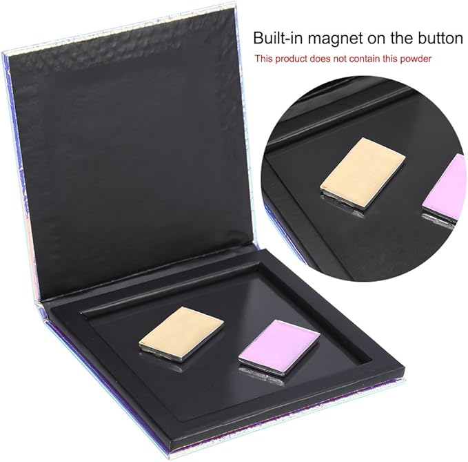 Magnetic Cosmetics Palette, Gr Empty Eyeshadow Palette Empty Makeup Box Eyeshadow Powder Diy Makeup Storage Box