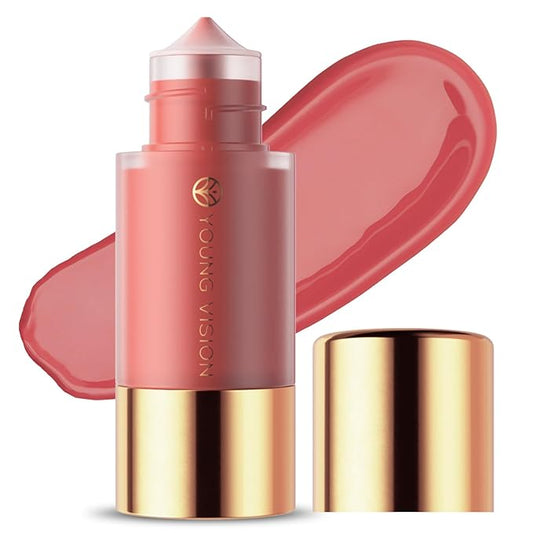 YOUNG VISION Liquid Blush Drops, Highly Pigmented Matte Cheek Tint, Easy Blending for Natural Radiant Cheek blusher Makeup,Lightweight, Long Lasting
