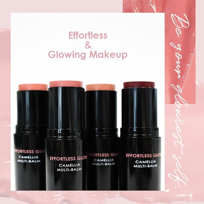 EFFORTLESS GLOW CAMELLIA MULTI-BALM (Sun-Kissed Berry, One size)