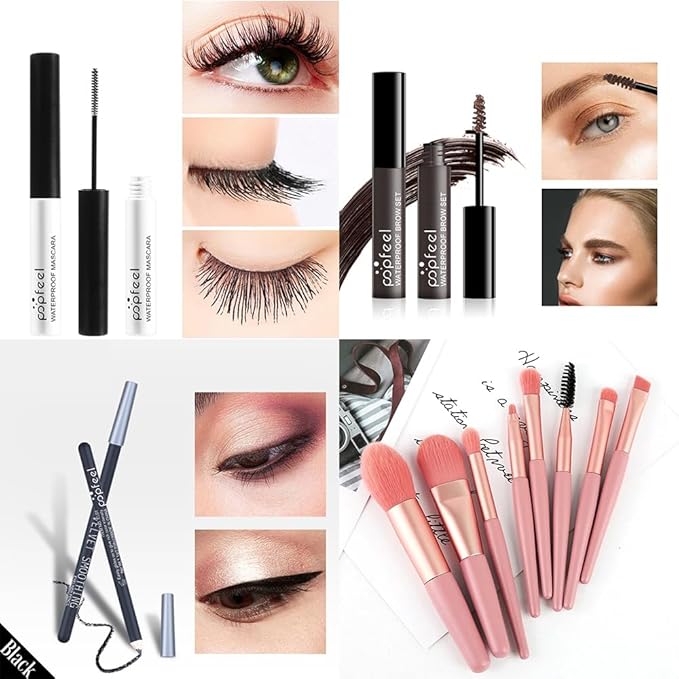 Makeup Kit All-in-one Makeup Gift Set for Women Full Kit Gift Set for Women,Girls & Teens,Eyeshadow Palette, Lip Gloss Set, Lipstick, Blush, Foundation, Concealer,Makeup Brush Set