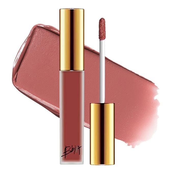 BBIA Last Velvet Lip Tint - Soft & Creamy Matte Finish Lip Stain, Blur Effect with Velvety Texture, Long-Lasting, High Pigment, Lightweight, Non-Drying, Korean Lip Makeup (13 SERIOUS BOSS)