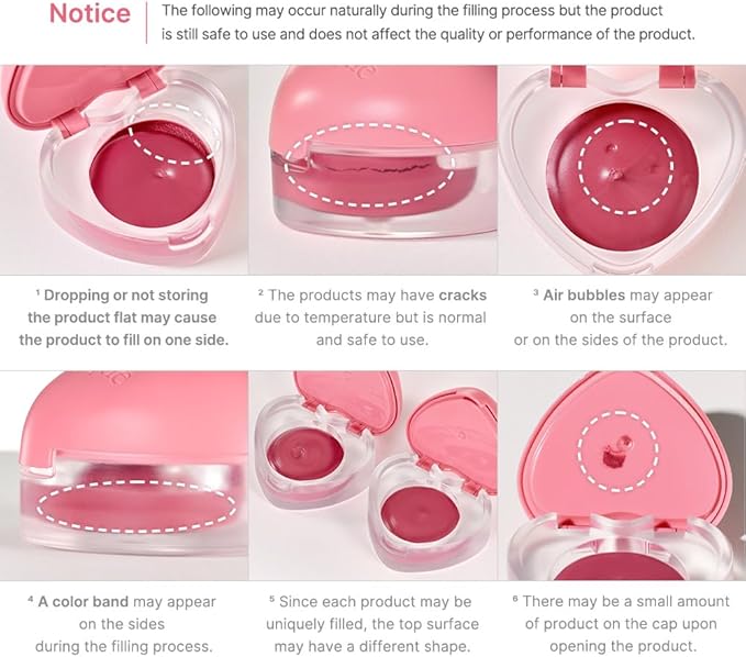 dasique Souffle Color Pot #02 Pomelo Pudding – Makeup Blush, Buildable Silky-Smooth Texture, Build-In Mini Brush, Multi-Use For Cheek and Lip