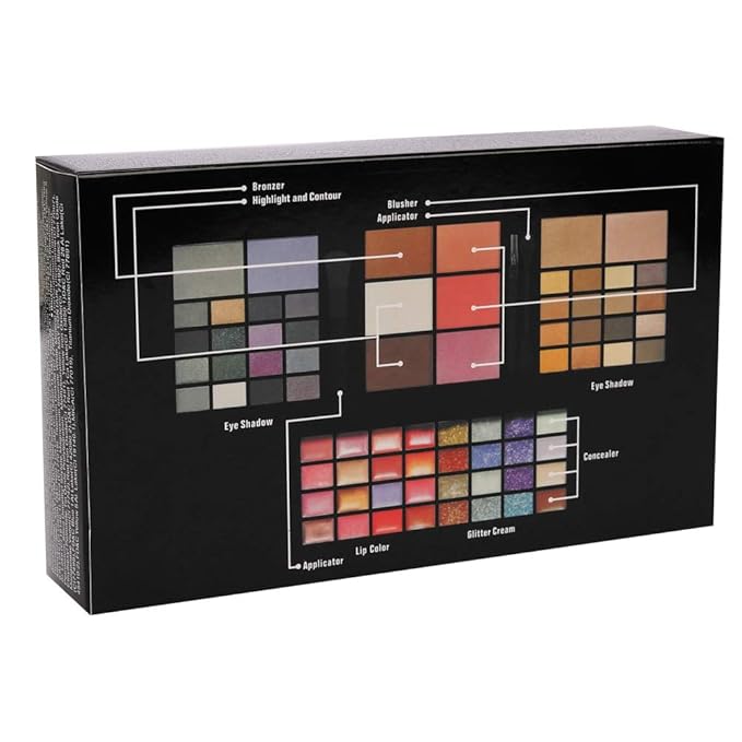 All In One Makeup Gift Set Kit For Women Girls, 74 Colors Cosmetic Makeup Palette,Makeup Kit for Women Full Kit Make up Pallet