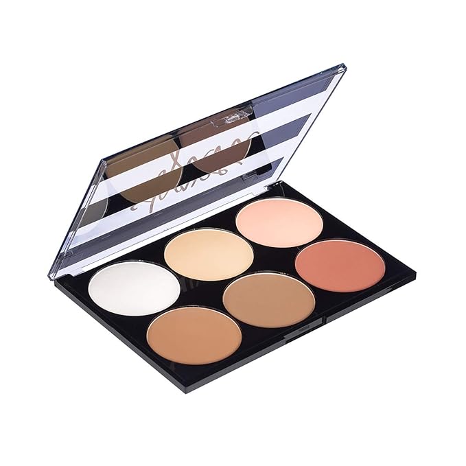 Mon Reve Shape Guru - 3-in-1 Face Sculpting Palette with Highlighter, Contour & Blush - Parabens-Free Vegan Mineral Makeup Kit for Light & Dark (02 Medium)