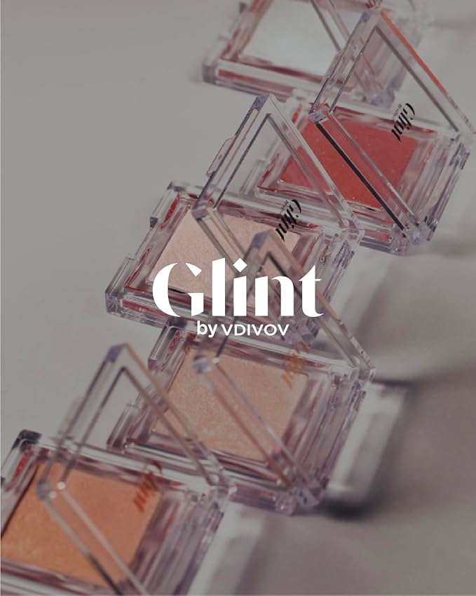 Glint Tint Glosser (Clementine, 0.09oz) - Hydartions, Moisturizing Plumping Lip Gloss with Radiant Shine, Long Lasting, Korean Skin Care. Provence Rose & Calendula Extract.