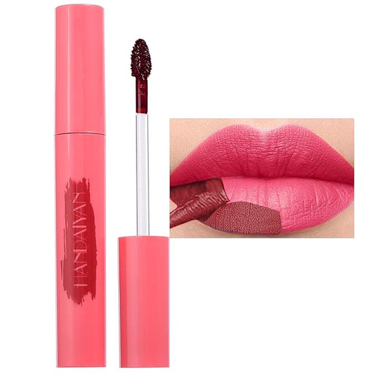 Peel Off Lip Liner Tattoo Stain - Peel & Reveal Rich Ravishing Color Peel Off Mask Lip Gloss - Transfer-proof, Smudge-Proof, Matte Finish (#4, 1 Count (Pack of 1))