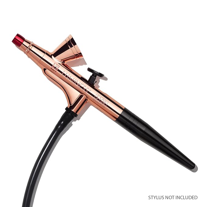 Luminess Air Airbrush Basic Makeup Starter Kit, 0.25 oz x 4 Bottles, Silk 4-in-1 Airbrush Foundation, Warm