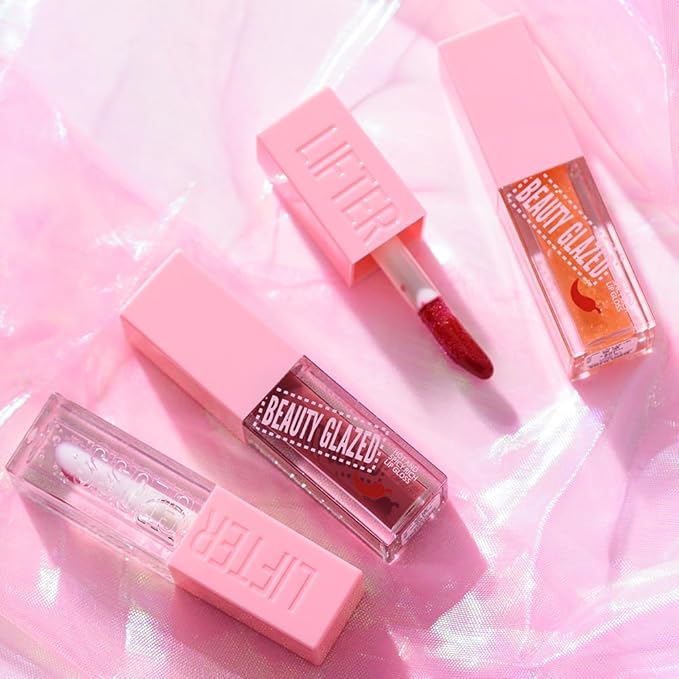 Beauty Glazed Hot & Spicy Rich Lip Gloss & Plumping Lip Oil with Chili Extract – Ultra‐Hydrating, Long‐Lasting Gloss & Sensual Plump Formula for Bold, Moisturized Lips (104# GHILI, 1)