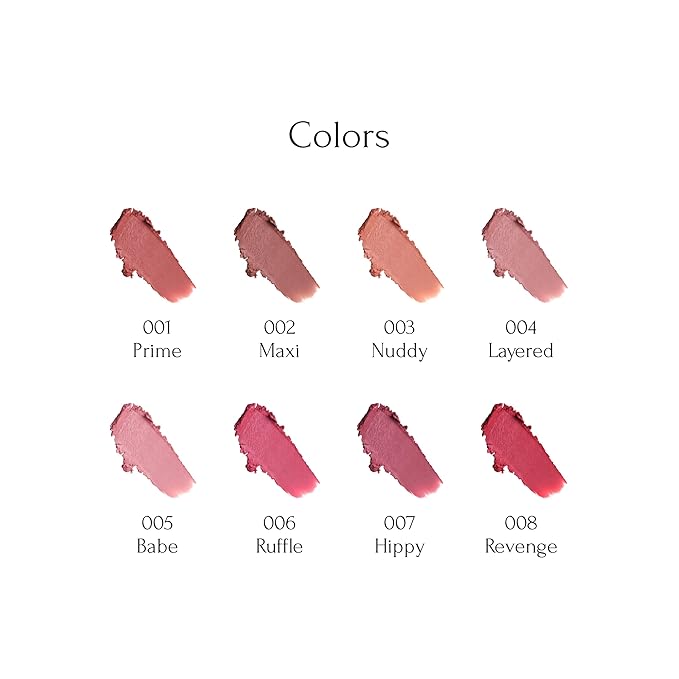 MUZIGAE MANISON City Chic Trio - 06 Ruffle | Objet water 01 Signature & 02 Spicy & Moodwear Blur 06 Ruffle | K-Beauty Lip Stain Matte Lipstick