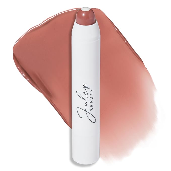 Julep All-in-One Beauty Trio: Cushion Complexion Foundation Shell, Skip the Brush Blush Stick Muted Mauve, and It’s Balm Tinted Lip Balm Vintage Mauve