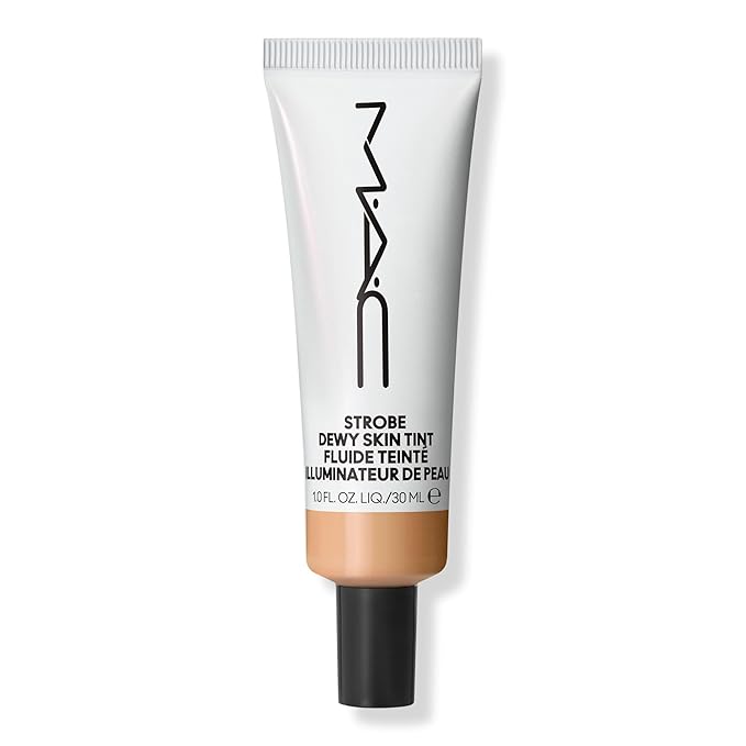 MAC Strobe Dewy Skin Tint Tinted Moisturizer, Medium 4, 1 Ounce