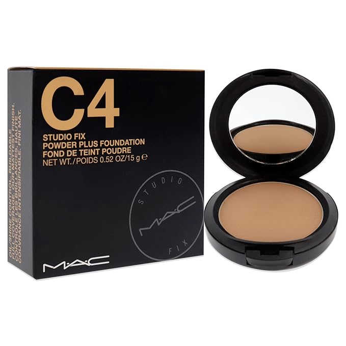 MAC Studio Fix Powder Plus Foundation C4, Multi, 0.52 Ounce (JL69060225)