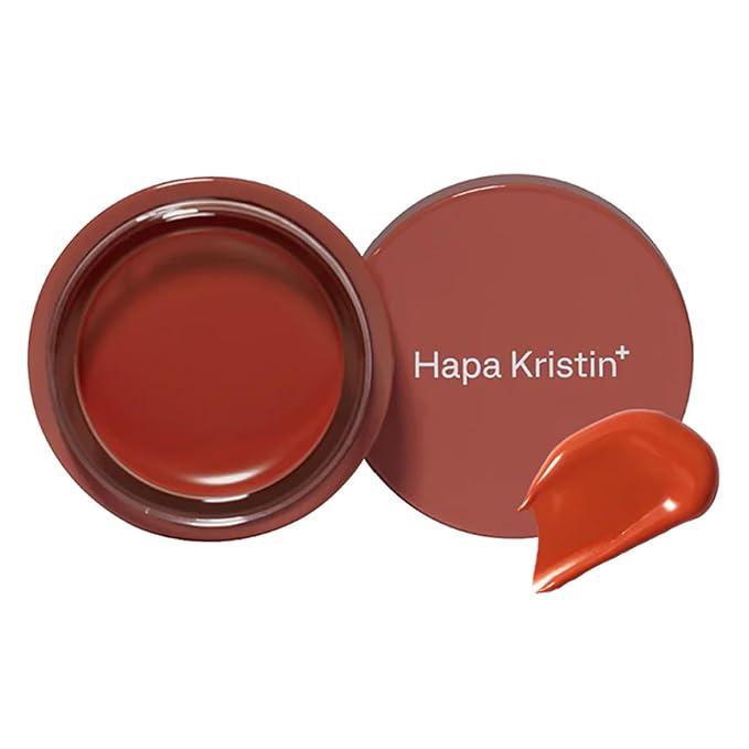 Gleam Glow Lip and Blush | a Classic, Vibrant Red that brings a Fresh, Lively Energy | perfectly pairs with Hapa Kristin Colored Contacts, 0.148 Oz (4.2g) (Sunkissed Coral 201, one)